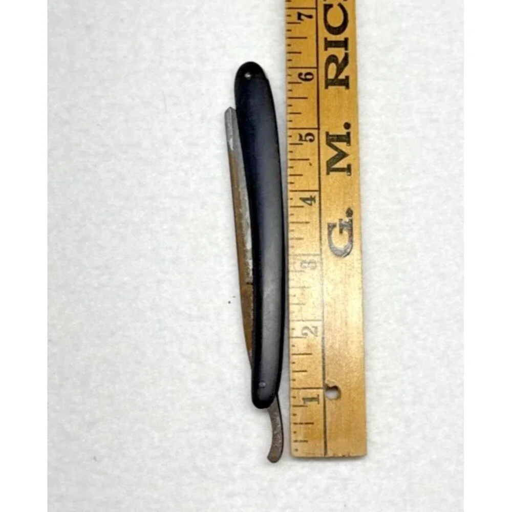 W.H. Morley & Sons Clover Brand Straight Razor Solingen Germany Vintage